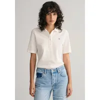 GANT Slim Shield Kurzarm-poloshirt Eggshell XS