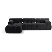 Micadoni Ecksofa Bellis, modular 4-Sitzer grau