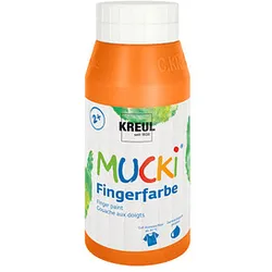 KREUL MUCKI Fingerfarbe orange 750,0 ml