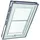 Roto Rollo Exclusiv 114 x 11 cm / Fenstergröße (Velux) Weiß
