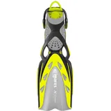 Mares X-Stream Geräteflosse Fersenbandflosse mit Bungee Straps (Ice gelb, XL)