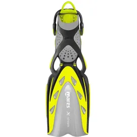 Mares X-Stream Geräteflosse Fersenbandflosse mit Bungee Straps (Ice gelb, XL)