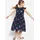 bonprix Chiffonkleid Blau 122