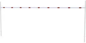 Schake Höhenbegrenzer, Höhe:ca. 3000mm, Durchfahrtsbreite: 9000mm