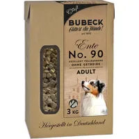 Trockenfutter getreidefrei gebacken mit Ente von Bubeck 3Kg
