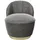 Playboy Stella Samt 67 x 70 x 71 cm grau