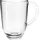LEONARDO Latte Macchiato Tasse 0,38 l Weiß 6 St.