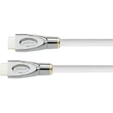 Python® Series Python HDMI 2.0 Kabel 10m Ethernet 4K*2K UHD AKTIV vergoldet OFC weiß