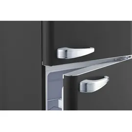 Wolkenstein KG250.4RT B A++ Retro-Kühl-Gefrierkombination (249 l, 1775 mm hoch, Schwarz)