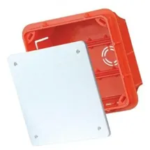 Elektro-Plast Abzweigkasten Klemmkasten mit Deckel Abzweigdose Unterputz Pp/t 1 6380