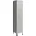 [en.casa] Schließfachschrank Stahl 180x38x45 cm Grau abschließbar