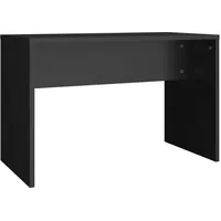 vidaXL Schminkhocker Holzwerkstoff 70 x 35 x 45 cm Schwarz