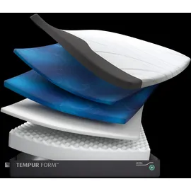 Tempur TEMPUR® TEMPUR FORMTM Plus-Matratze Medium Viscoschaum 90 x 200 cm