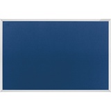 magnetoplan Pinnwand 90,0 x 60,0 cm Textil blau