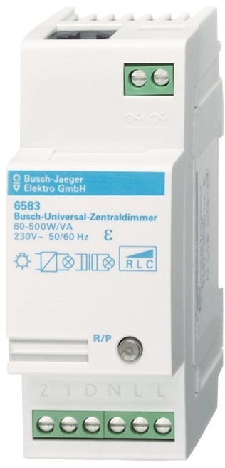 1St. Busch-Jaeger 6583 Busch-Dimmer, REG, RLC, 60-500 W Busch-Dimmer