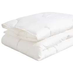 Be Fair Life Kunstfaserbettdecke »Tencel KbA«, normal, Bezug reine Bio-Baumwolle KbA, (1 St.) Be Fair Life natur B/L: 200 cm x 200 cm