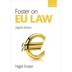 Foster On Eu Law - Nigel Foster, Kartoniert (TB)