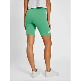hummel hmlLGC CAMERON kurze Tights Damen 6109 green spruce XS