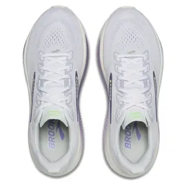 Brooks Ghost 18 Damen Weiß/Purple Hebe/Green 39