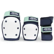 Rekd Protection Heavy Duty Triple Pad Set - Blue / Mint - S