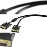 Renkforce DVI-D Anschlusskabel 1,80 m Schwarz
