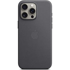 Apple Feingewebe Case mit MagSafe für iPhone 15 Pro Max schwarz (MT4V3ZM/A)