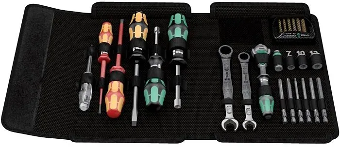Wera Bit-Sortiment 4013288170132 in Textilbox Wera