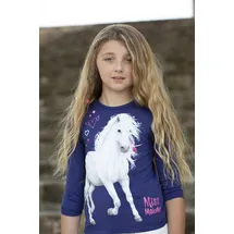 Miss Melody Mädchen, Langarmshirt blau 116, 6 Jahre - 116
