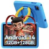 Blackview TabA6Kids Kinder Tablet Android 14 ,12GB RAM+128GB ROM(1TB TF) Octa Core Tablet für Kinder, 10 Zoll HD 1280*800, Widevine L1, 5100mAh,AI