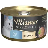 Miamor Feine Filets Thunfisch & Gemüse in Sauce 24 x 85 Gramm Katzennassfutter