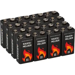 16x 9V-Block Rauchmelder Batterie für Rauchwarnmelder Messgeräte Spielzeuge