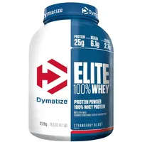 Dymatize Elite 100% Whey Strawberry Blast Pulver 2170 g