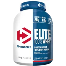 Dymatize Elite 100% Whey Strawberry Blast Pulver 2170 g