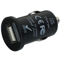 Eufab Mini USB Ladeadapter Belastbarkeit Strom max.=1A Passend für (Details) universell 12V zu 5 V,