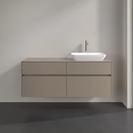 Villeroy & Boch Waschtischunterschrank 4 Auszüge 140 x 54,8 x 50 cm Taupe