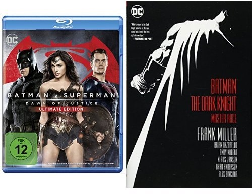 Batman v Superman: Dawn of Justice – Ultimate Edition [Blu-ray] + Batman: The Dark Knight: Master Race (Batman Dark Knight)