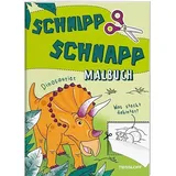 Tessloff Schnipp Schnapp Malbuch. Dinosaurier. Was steckt dahinter?
