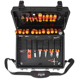 Wiha Werkzeugkoffer Elektriker Competence XL 81-tlg. schwarz