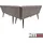 Hti-Living Eckbank 154 x 195 cm Mesilla kurzer Schenkel links