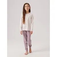 NAME IT Nachtwäsche-Set in Barely Pink Bow Noos |