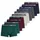 JACK & JONES Solid Trunks grey/dark grey melange L 10er Pack