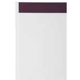 Priess Drehtürenschrank 48 x 193 x 56 cm Lila/Weiß