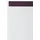 Priess Drehtürenschrank 48 x 193 x 56 cm Lila/Weiß