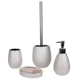 Testrut Badaccessoire-Set Roségold