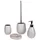 Testrut Badaccessoire-Set Roségold