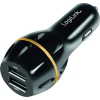 Logilink PA0201 Ladegerät für Mobilgeräte GPS, Smartphone, Tablet Schwarz