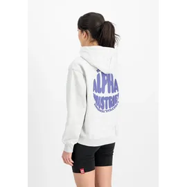 Alpha Industries Hoodie Logo Hoodie Backprint W Grau 34