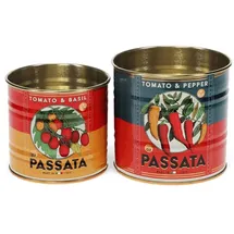 Rex London Mini-Aufbewahrungsdosen Passata Ø 8 x 7,5 cm & Ø 7 x 6,5 cm 2-tlg. mehrfarbig