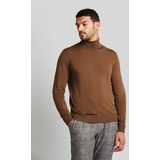 BUGATTI Rollkragenpullover Gr. 3XL, cognac, , 32425826-XXXL