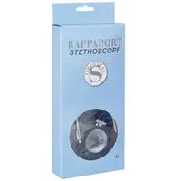 DocMed Stethoskop Rappaport Stethoskop, (Spar-Set, verschiedene Farben), Schwenkbarer Doppelkopf, Gummi-Doppelschlauch, verschiedene Farben grün